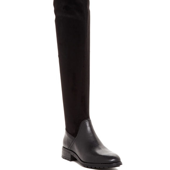 Sam Edelman Shoes - SAM EDELMAN Remi OTK Over The Knee Boots Black
